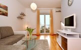 Nice one room family apartment in Trogir